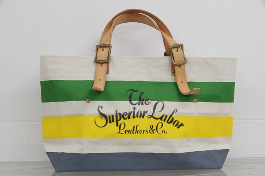CUSTOMIZABLE: Engineer Tote Bag S (3 painted stripes)