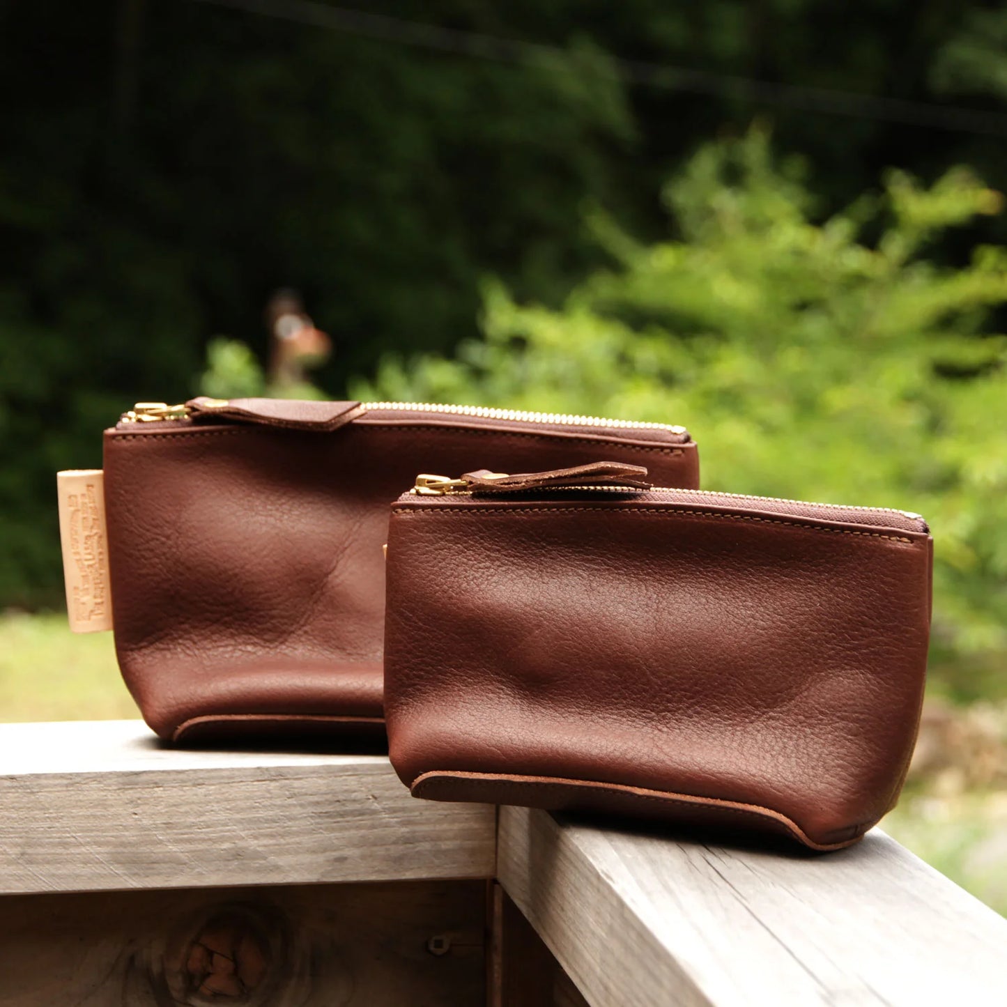 TSL Oil Leather Pouch S